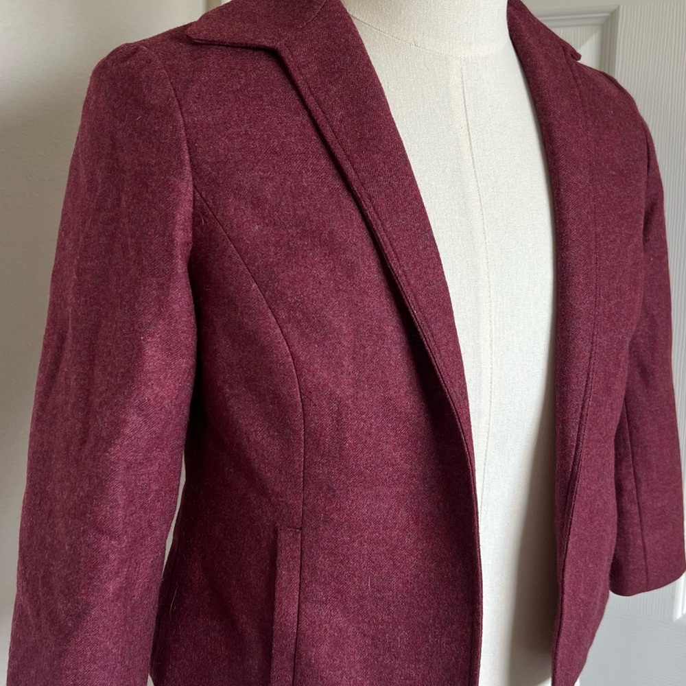 Brooks Brothers Maroon Women's Blazer